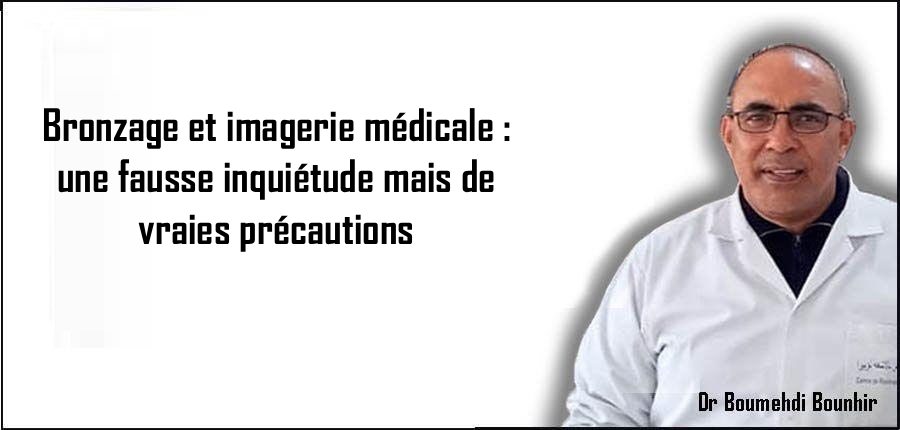 Bronzage et imagerie médicale: une fausse inquiétude mais de vraies précautions